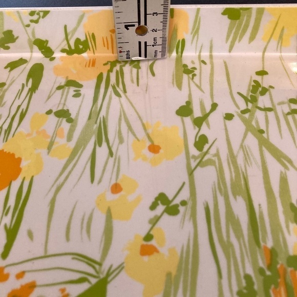 Price drop … MCM 60s Fantastic Floral Bowl, Divided Plate and Serving Tray. - Picture 8 of 13